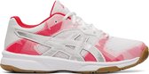 Asics Gel-Tactic Sportschoenen - Maat 39.5--CONVERTJongens en meisjesKinderen - wit/ roze