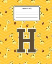 Composition Book H