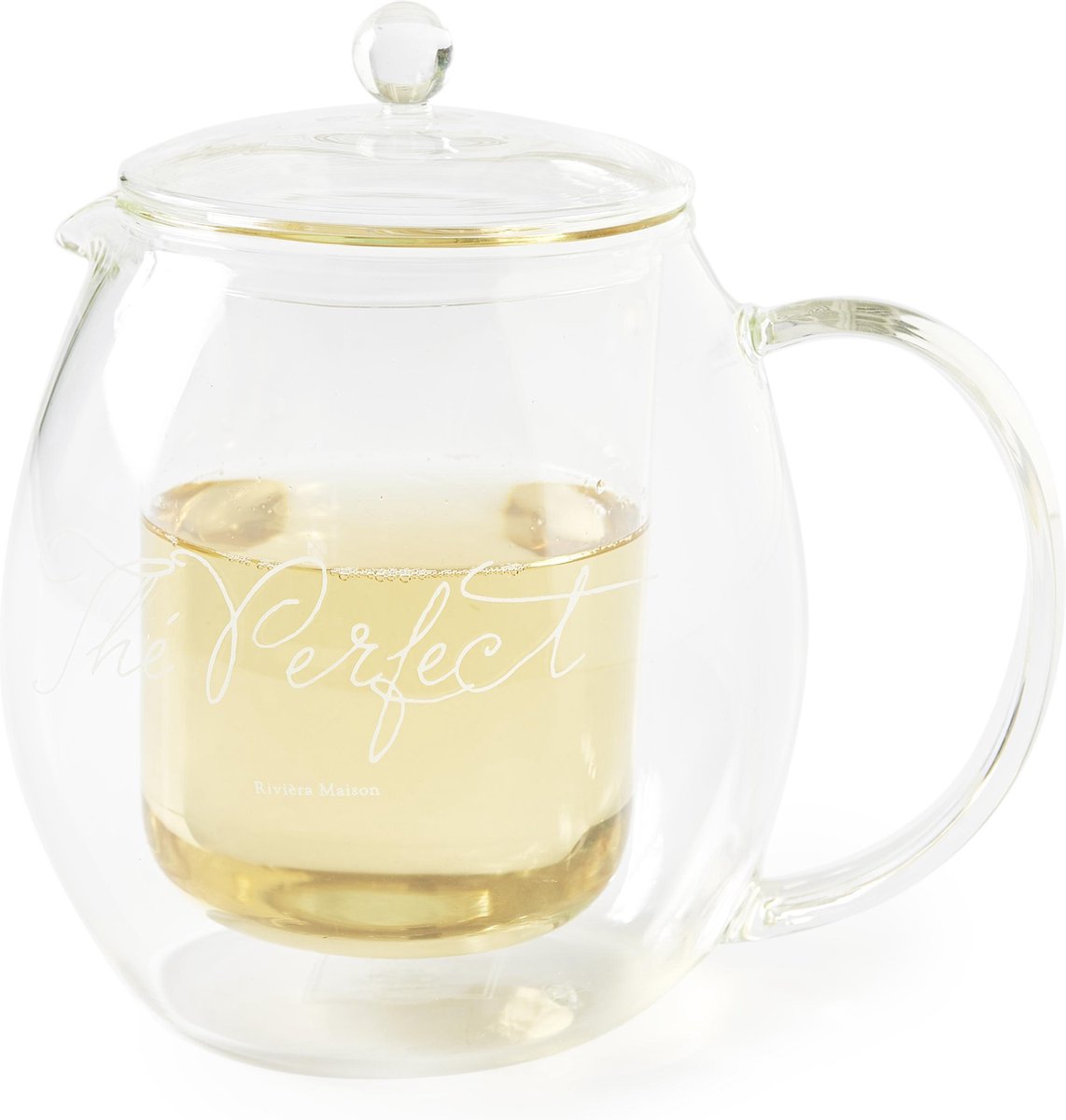 Arab Herhaald huurder Rivièra Maison Thé Perfect Teapot - Theepot - Glas | bol.com