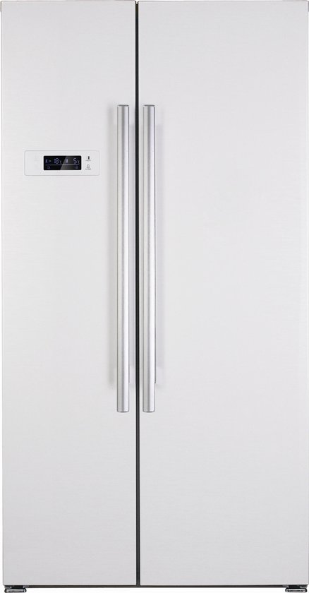 Exquisit SBS 550-4 A+ - Amerikaanse koelkast - Wit | bol.com
