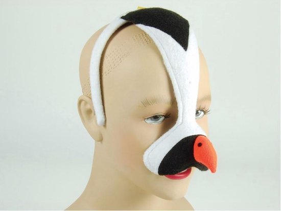 Hover Ploeg cafetaria Pinguin masker aan diadeem | bol.com