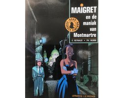Omslag van Maigret en de maniak van Montmartre