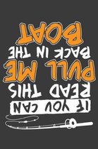 If You Can Read This Pull Be Back In The Boat