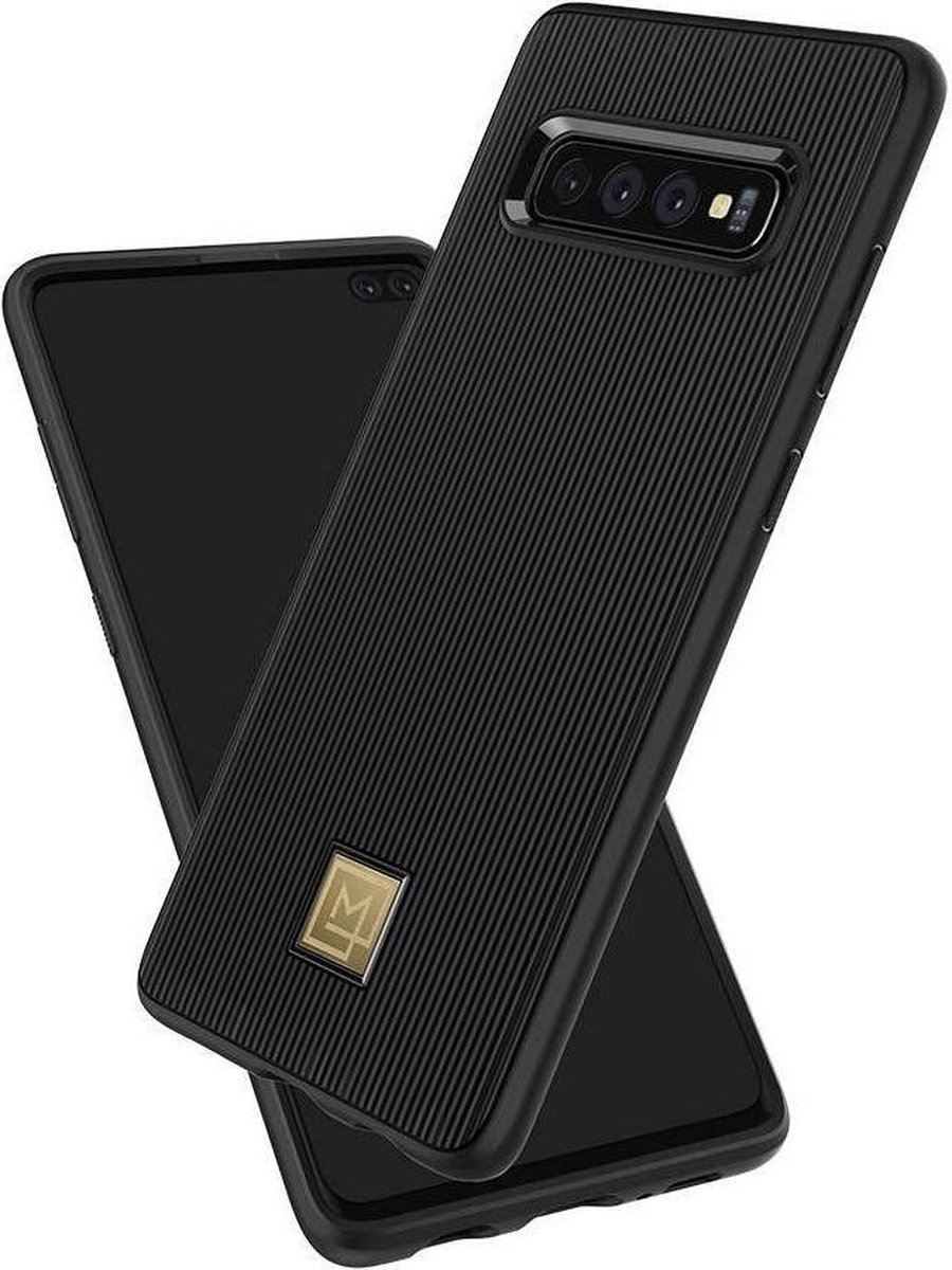 Spigen Backcase Hoesje La Manon Classy Samsung Galaxy S10 Plus - Zwart