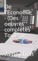 De l'Economie - (Des oeuvres compl tes Tome 1)