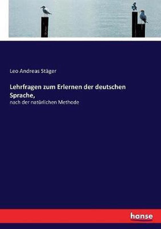Lehrfragen zum Erlernen der deutschen Sprache, - cover