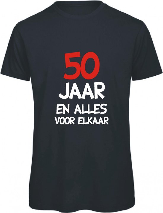 T-shirt 50 ans et tout pour l'autre | XL | Noir