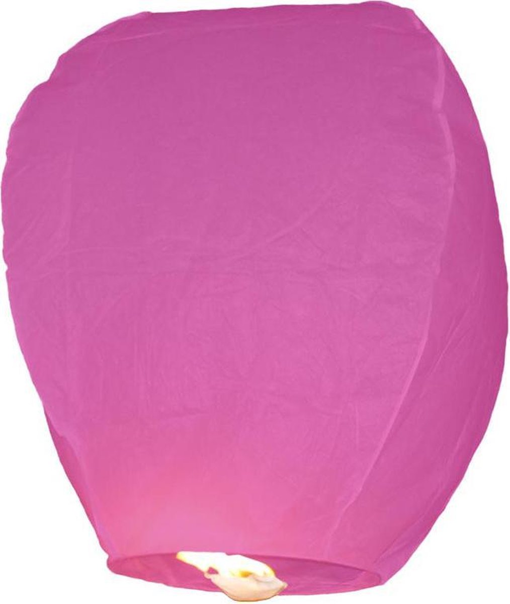 10x roze wensballon (75cm)