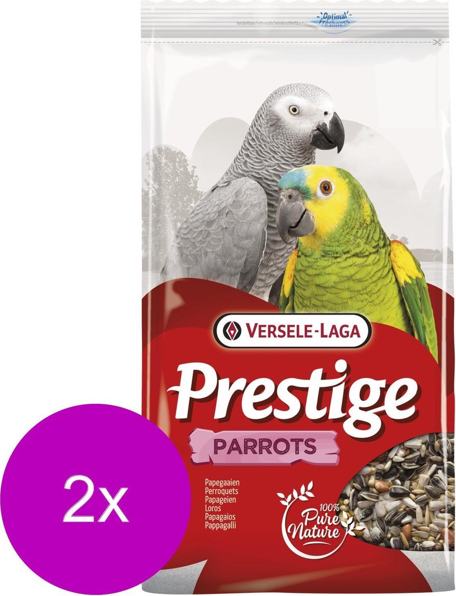 Versele-Laga Prestige Papegaaien - Vogelvoer - 2 x 3 kg - Versele-Laga Prestige