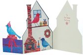 Avian Friends Christmas Birdhouse