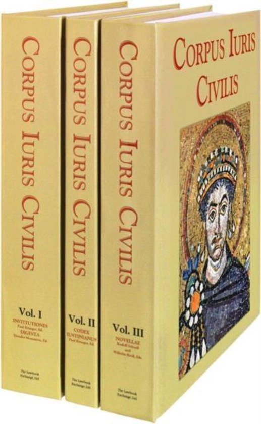 Corpus Iuris Civilis Justinian Corpus Iuris Civilis | 9781584779780 | Justinian | Boeken | bol.com