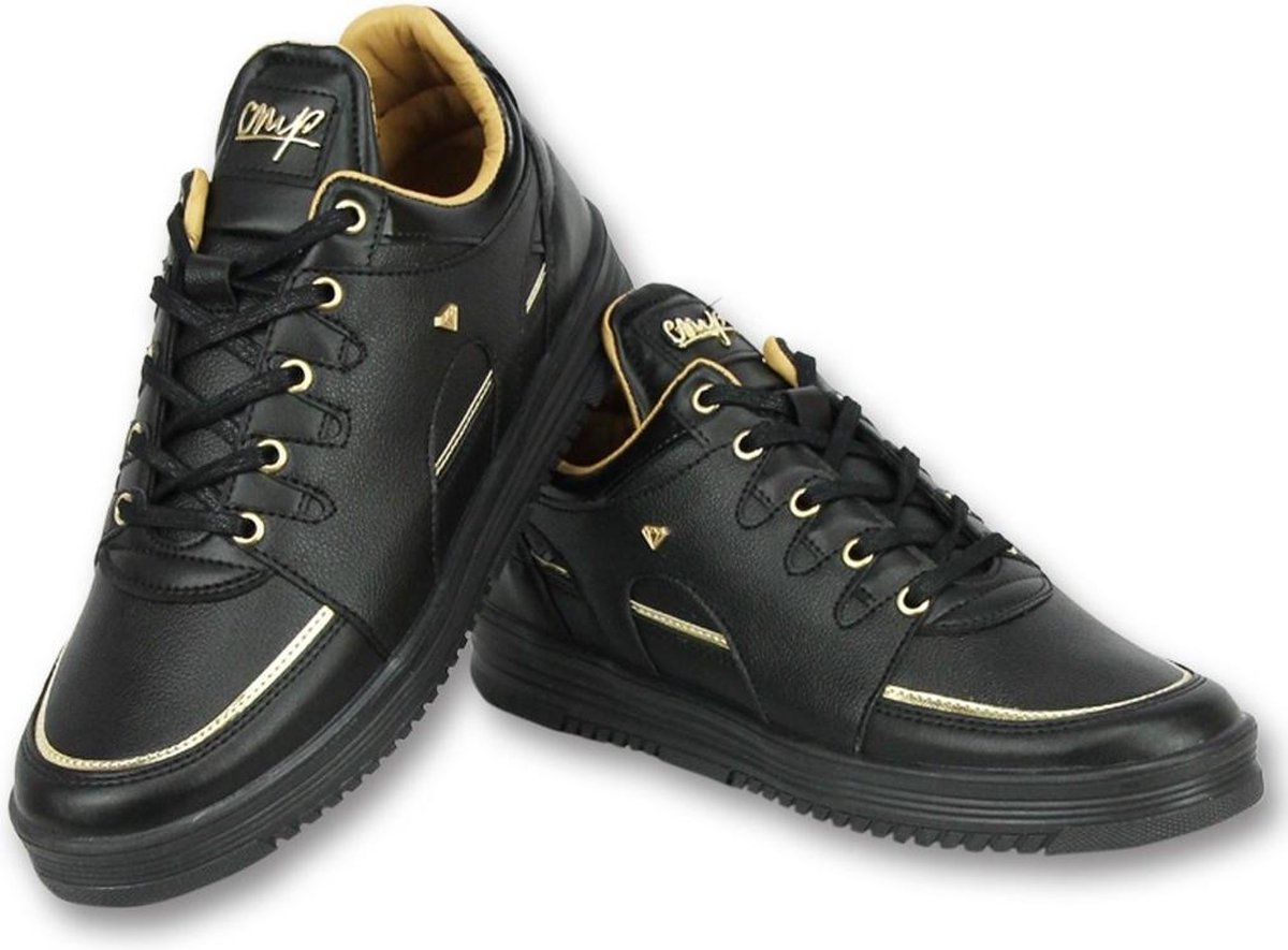 Cash Money Sneakers Heren Schoenen Luxury Black CMS71 Zwart Maten: