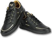 Cash Money Sneakers Chaussures Homme - Luxe Noir - CMS71 - Noir - Tailles: 41