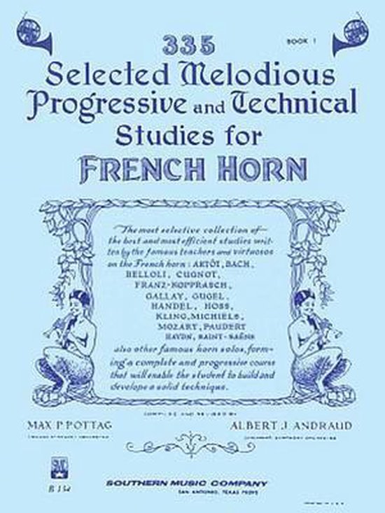 335 Selected Melodious Progressive & Technical Studies - cover