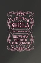 Vintage Sheila Limited Edition the Woman the Myth the Legend