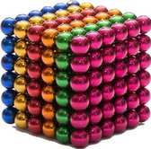 Neocube Magneetballetjes Multicolor (216 balletjes)