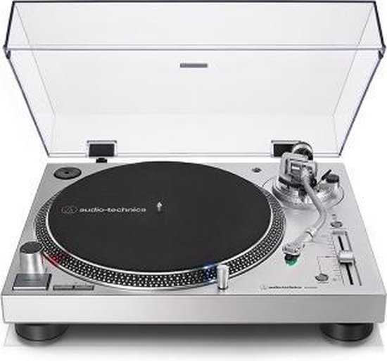 Audio-Technica AT-LP120X Draaitafel met directe aandrijving Zilver