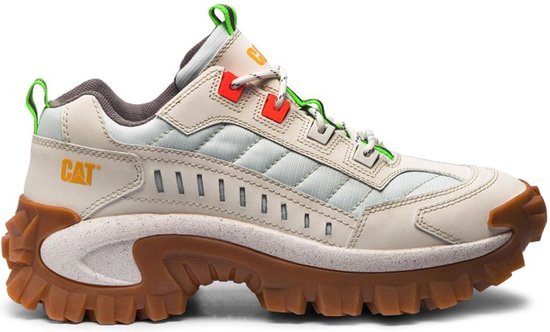 Caterpillar Intruder Leather Sneakers - Maat 39 - Unisex - wit/rood/groen |  bol.com