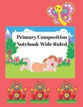 Primary Composition Notebook Wide Ruled