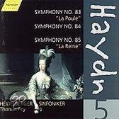 Haydn Joseph: Symphonies 83-85