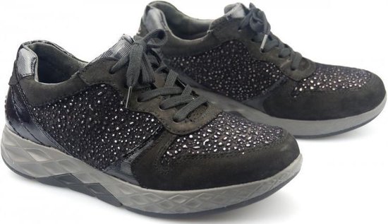 Gabor Rollingsoft Dames Lage sneakers - Zwart - Maat 37.5 | Bestel nu!