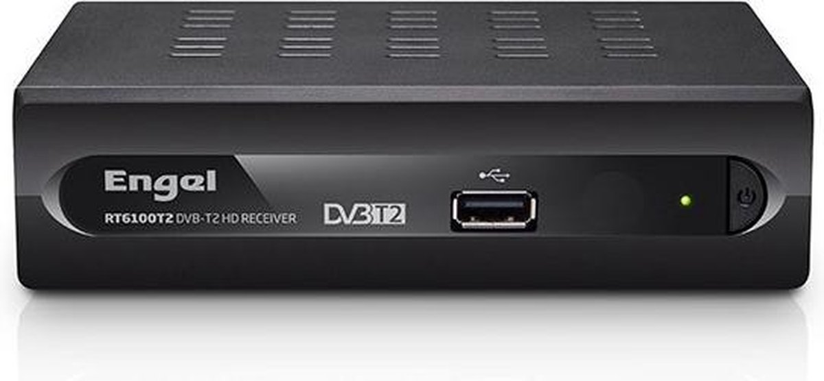 TDT Engel Axil RT6100T2 HDMI USB Zwart