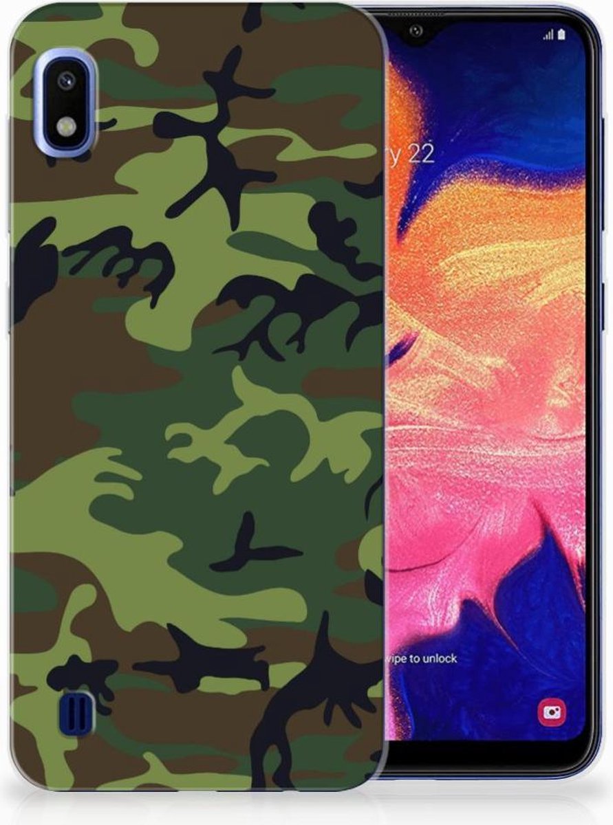 Samsung Galaxy A10 TPU bumper Army Dark