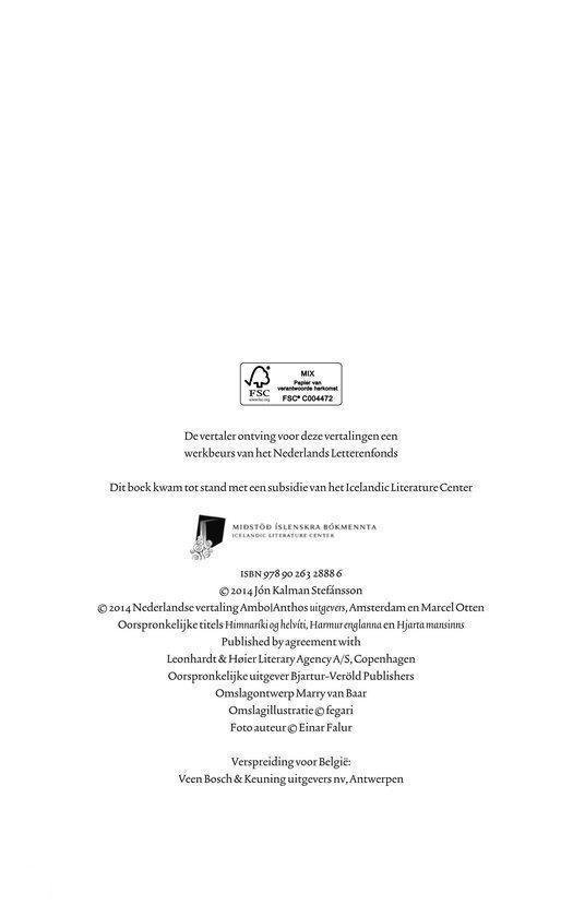 Achterpagina met FSC en drukkerijlogo, ISBN en uitgeverinformatie.