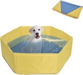 Hondenzwembad van Versteeg® - Geel - Honden Bad - Verkoeling Hond - Zwembad
