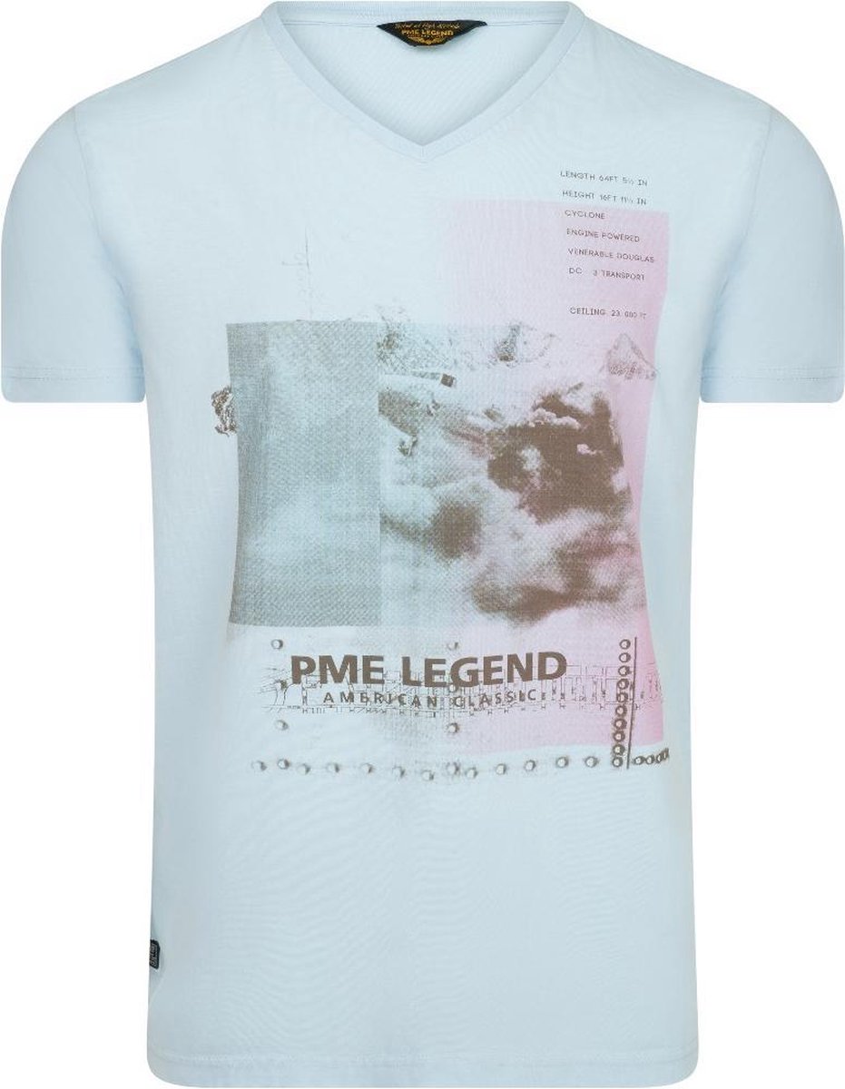 Pme legend lichtblauw t-shirt - Maat L | bol.com