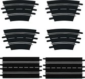 Speelgoed | Rc & Electronic Toys - Extension Set (2 Straights. 4 Curves 1/30°)