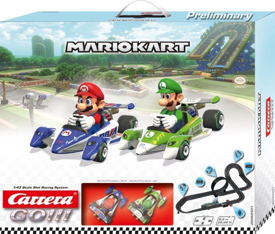 Knorretje Wissen Vergelijkbaar Carrera GO!!! Nintendo Mario Kart - Racebaan | bol.com