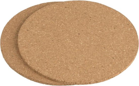 sourcing map 4 stuks 100 mm (3,94) ronde onderzetter 2 mm dik kurk sourcing map 4 stuks 100 mm (3,94) ronde onderzetter 2 mm dik kurk
