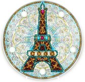 Diamond Painting Decoratieschaal - Eiffeltoren - met LED Verlichting - Maak Je Eigen Decoratieschaal