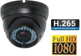 Dome camera 4MP H.265, Full option; POE, WDR, HLC, BLC, Starlight, Varifocus lens