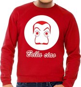 Rode Salvador Dali sweater voor heren S