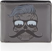 Portefeuille Shagwear - Portefeuille Homme Tough Billfold - Homme - Faux cuir - Hipster Skull (009788W)