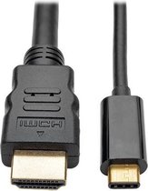 Tripp Lite U444-016-H tussenstuk voor kabels USB C 3.1 HDMI Zwart