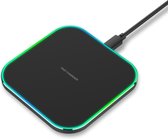 SAMMIT® Draadloze QI Snellader 10W- Draadloze Oplader Iphone- Wireless Charger Samsung- Wireless Fast Charger- Apple iPhone 11/ PRO/ PRO MAX/ X / XS / XR / XS / 8 / Samsung Galaxy / S8 / S9 / Plus / Edge / Note / Nokia / HTC.