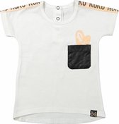 Koko Noko t-shirt Girls wit - Maat 104