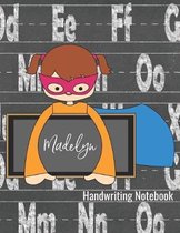 Handwriting Notebook Madelyn