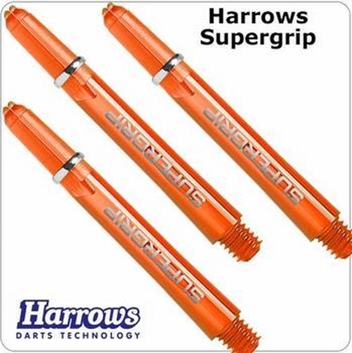 Harrows Supergrip Tweenie Orange Set Ã 3 stuks