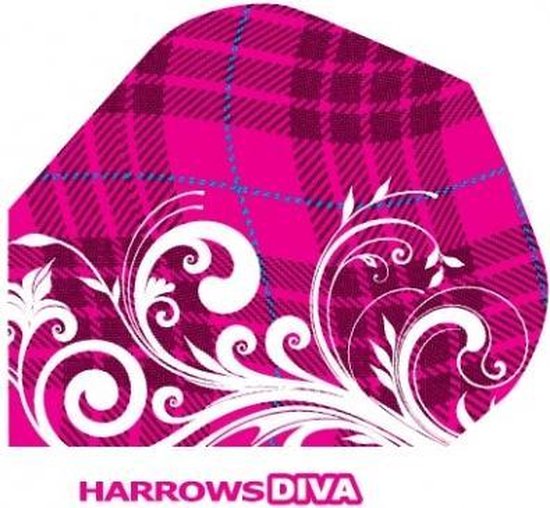 Afbeelding van het spel Harrows Darts Flight 6004 Diva Waves 3 Stuks