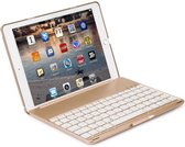 iPad mini 4 Toetsenbord Hoes hoesje - CaseBoutique -  Goud - Kunststof