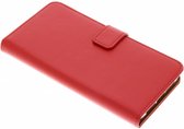 Luxe Softcase Booktype Huawei P20 hoesje - Rood