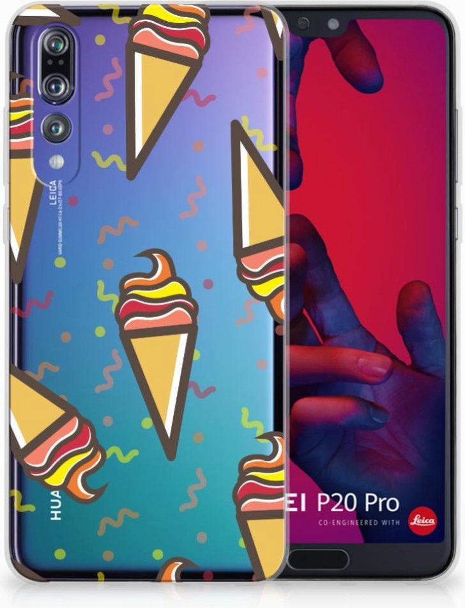Huawei P20 Pro Siliconen Case Icecream