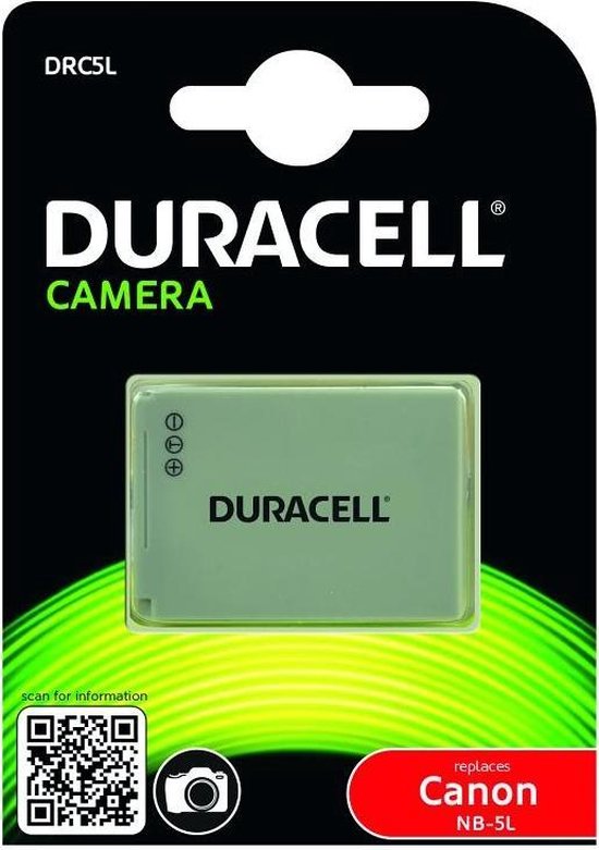 Batterie appareil photo Duracell pour Canon (NB-5L) | bol.com