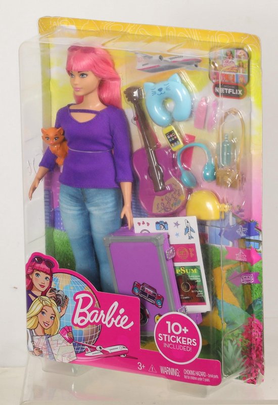 Barbie Travel Daisy Gaat Op Reis - Barbiepop - Barbie