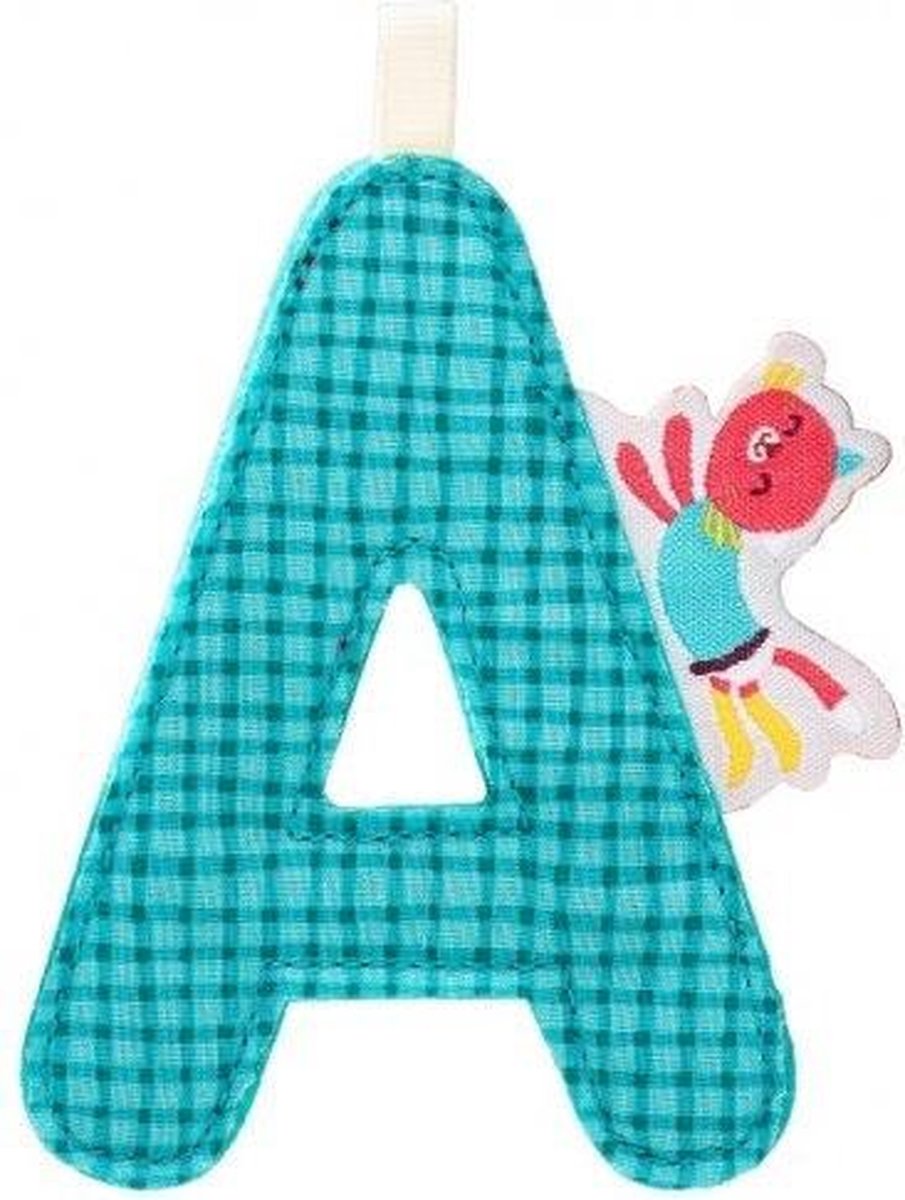 Letter A Stof