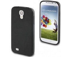 Samsung Galaxy S4 - TPU Back Case Hoesje Siliconen Zwart